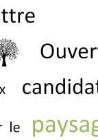 Une lettre ouverte sur le paysage pour les candidats à la présidentielle