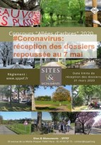 Concours «Allées d’arbres» et «Second œuvre» Lancement de l’édition 2020